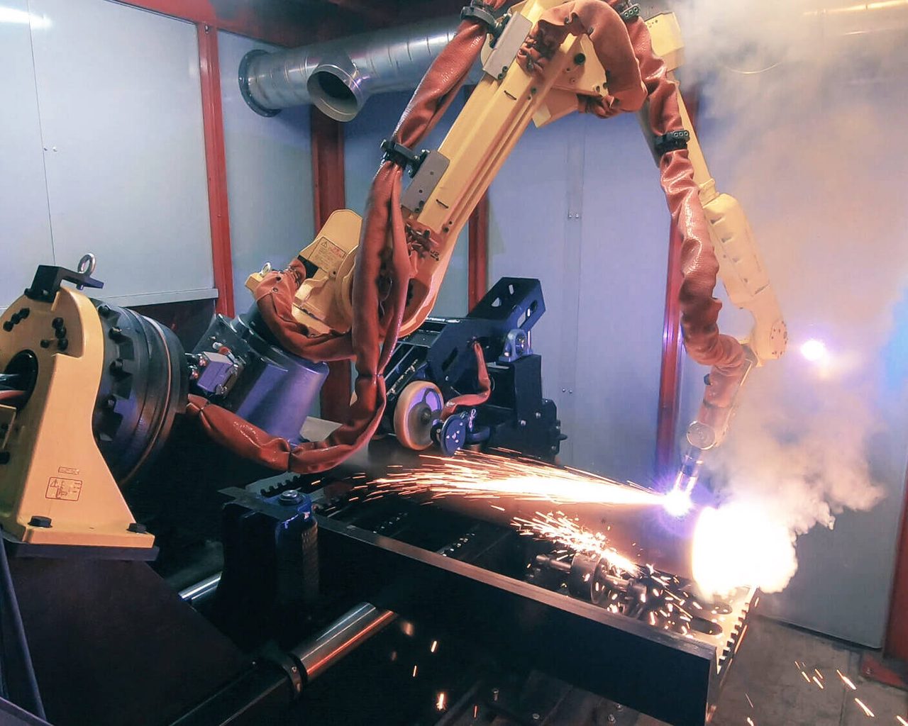 Structural steel fabrication and welding
